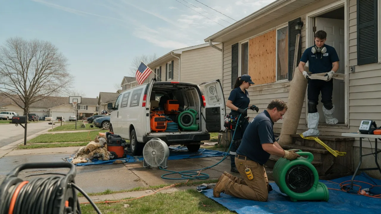 Water Damage Restoration in Lower Salem, OH near me